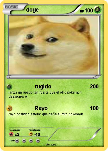 Pokemon doge