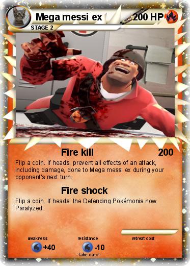 Pokemon Mega messi ex