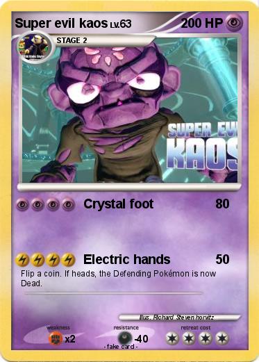 Pokemon Super evil kaos