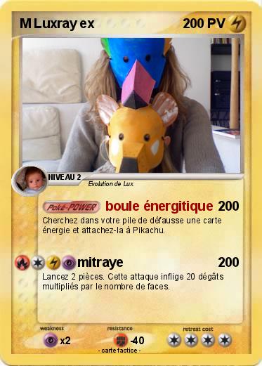 Pokemon M Luxray ex