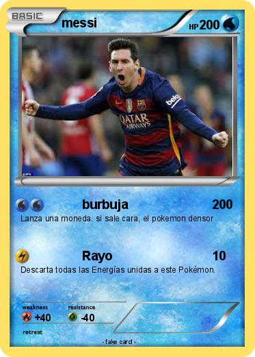 Pokemon messi