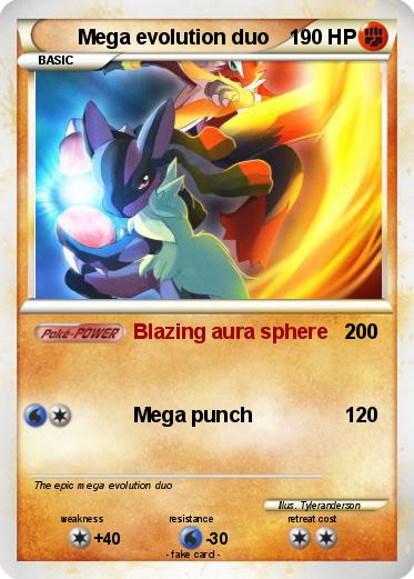 Pokemon Mega evolution duo