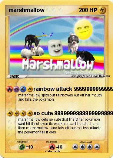 Pokemon marshmallow