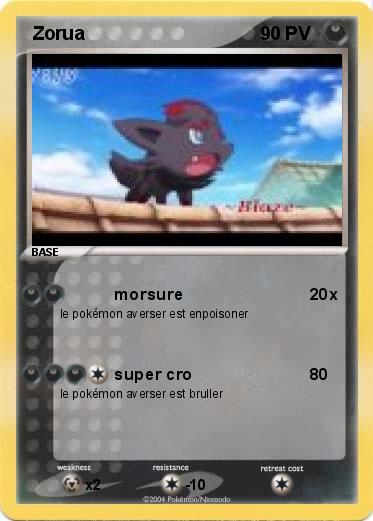 Pokemon  Zorua
