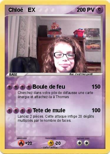 Pokemon Chloé   EX