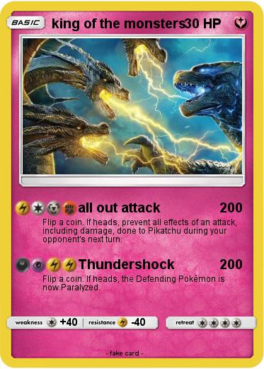 Pokemon king of the monsters