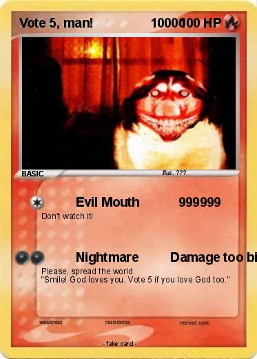 Pokemon Vote 5, man!                10000