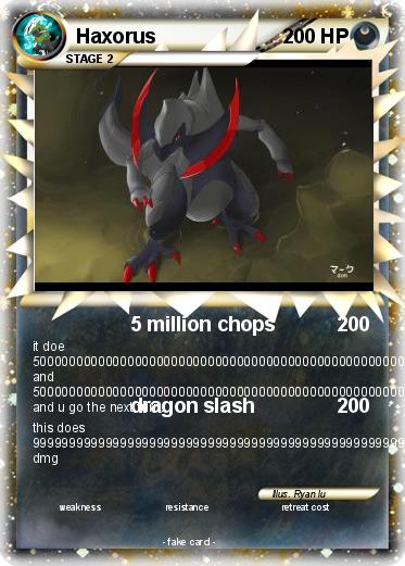 Pokemon Haxorus