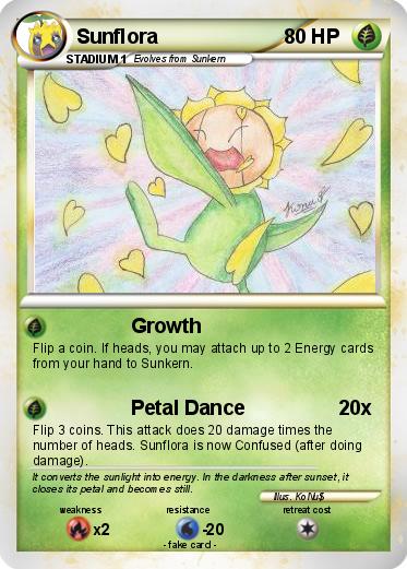 Pokemon Sunflora