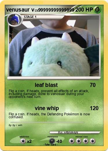 Pokemon venusaur v