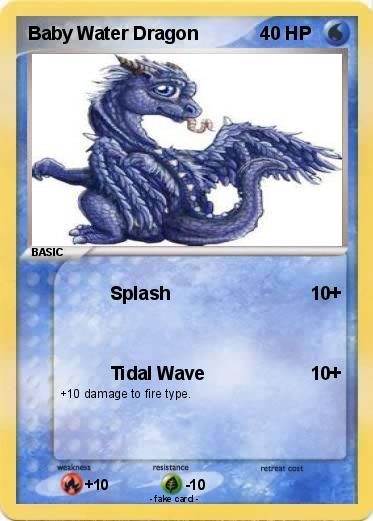 Pokemon Baby Water Dragon