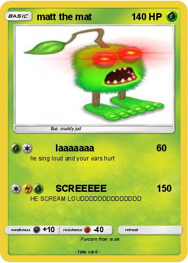 Pokemon matt the mat