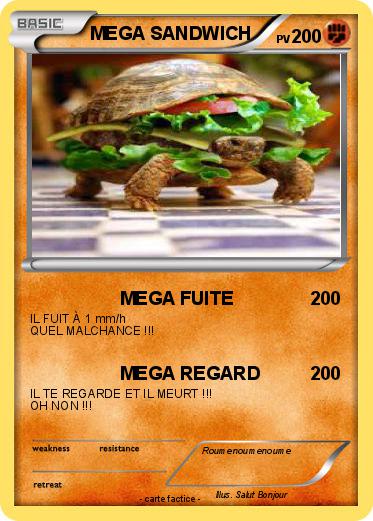 Pokemon MEGA SANDWICH
