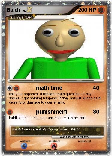 Pokemon Baldi