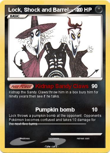 Pokemon Lock, Shock and Barrel