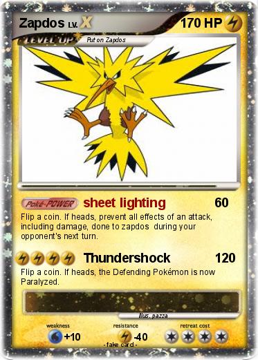 Pokemon Zapdos