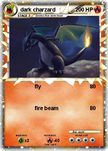 Pokemon dark charzard