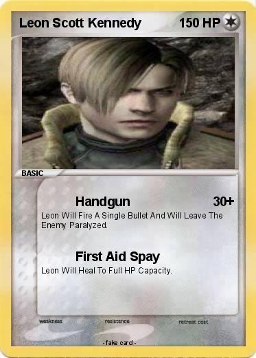 Pokemon Leon Scott Kennedy