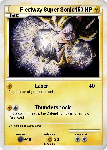 Pokemon Fleetway Super Sonic
