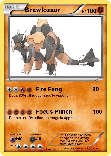 Pokemon Brawlosaur