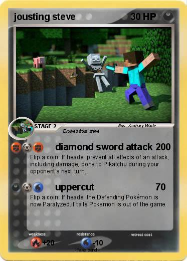 Pokemon jousting steve