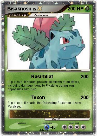 Pokemon Bisaknosp
