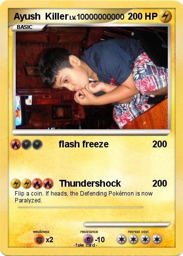 Pokemon Ayush  Killer