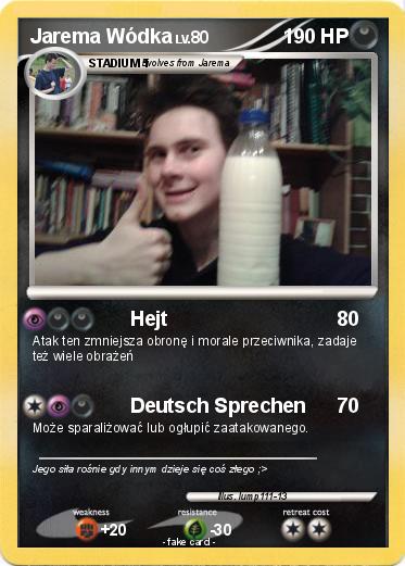 Pokemon Jarema Wódka
