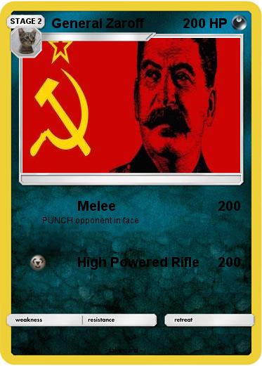 Pokemon General Zaroff