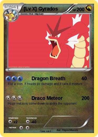 Pokemon [Lv X] Gyrados