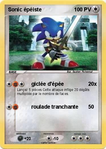 Pokemon Sonic épéiste