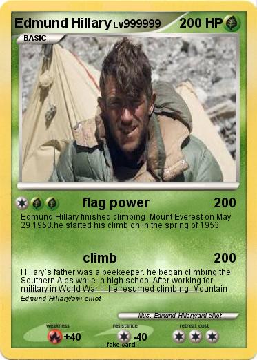 Pokemon Edmund Hillary
