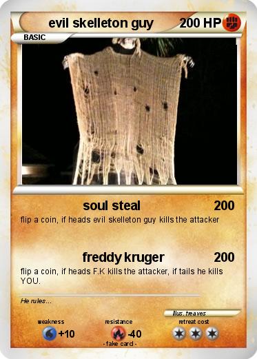 Pokemon evil skelleton guy