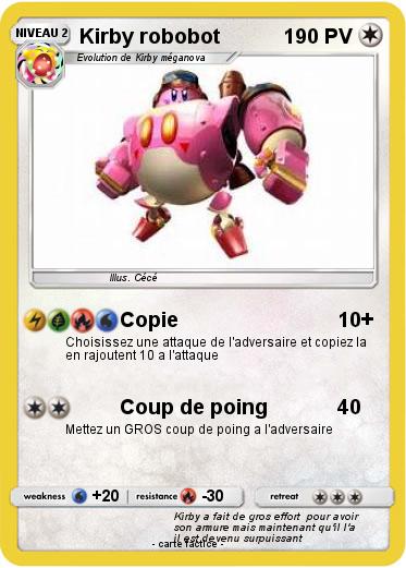 Pokemon Kirby robobot