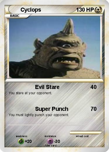 Pokemon Cyclops