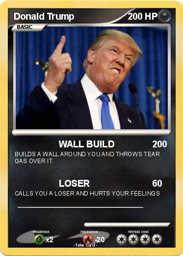 Pokemon Donald Trump