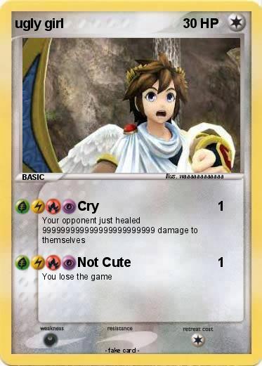 Pokemon ugly girl