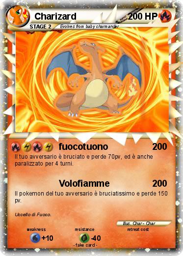 Pokemon Charizard