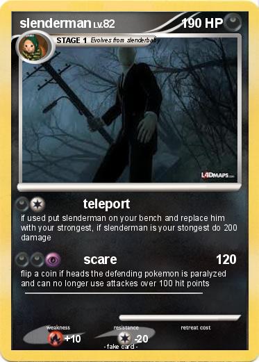 Pokemon slenderman