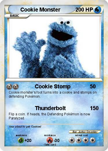Pokemon Cookie Monster