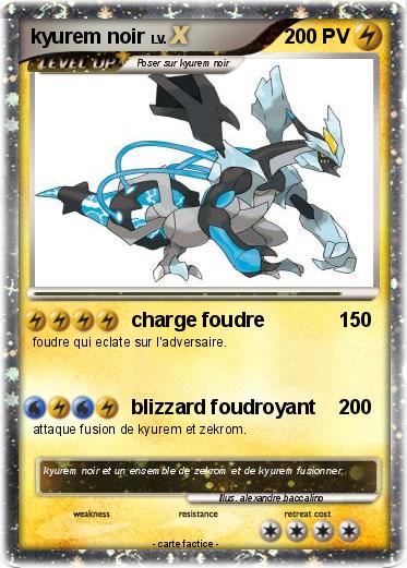 Pokemon kyurem noir