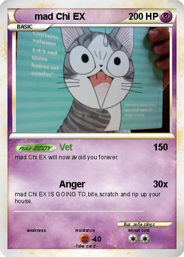 Pokemon mad Chi EX