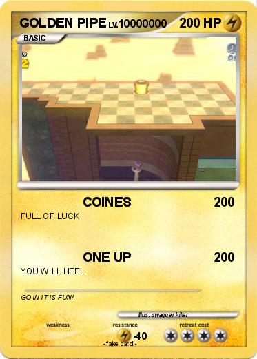 Pokemon GOLDEN PIPE
