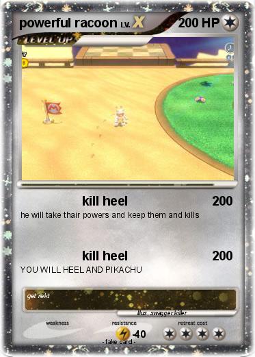 Pokemon powerful racoon