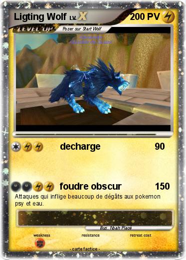 Pokemon Ligting Wolf
