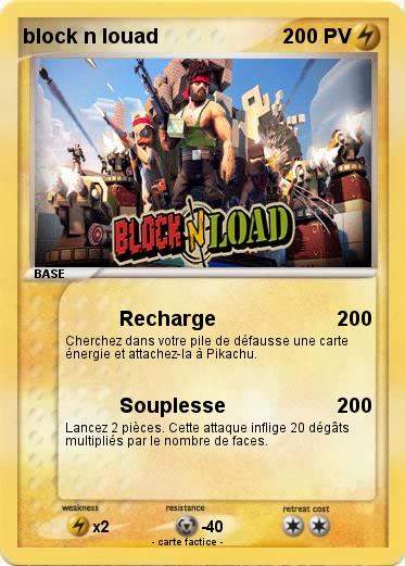 Pokemon block n louad