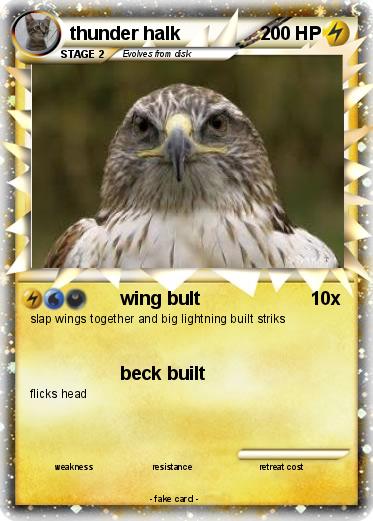Pokemon thunder halk