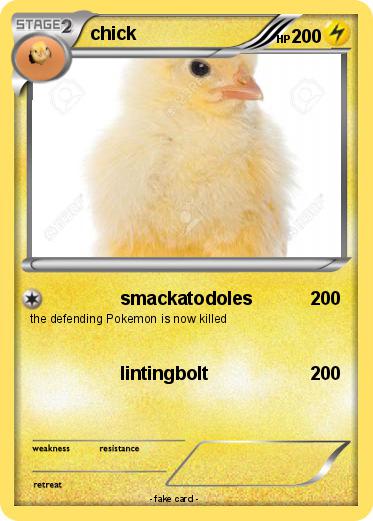 Pokemon chick