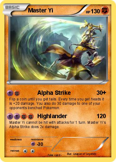 Pokemon Master Yi