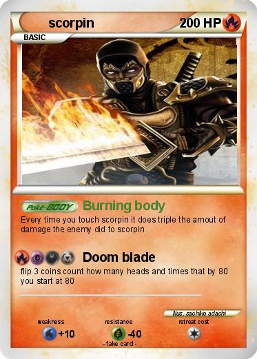 Pokemon scorpin